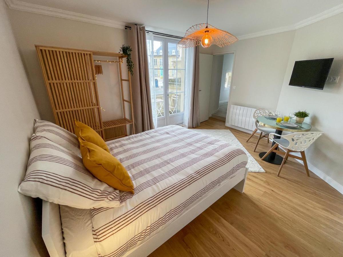 Studio Renove Avec Terrasse Et Vue Unique ! Caen Exterior foto